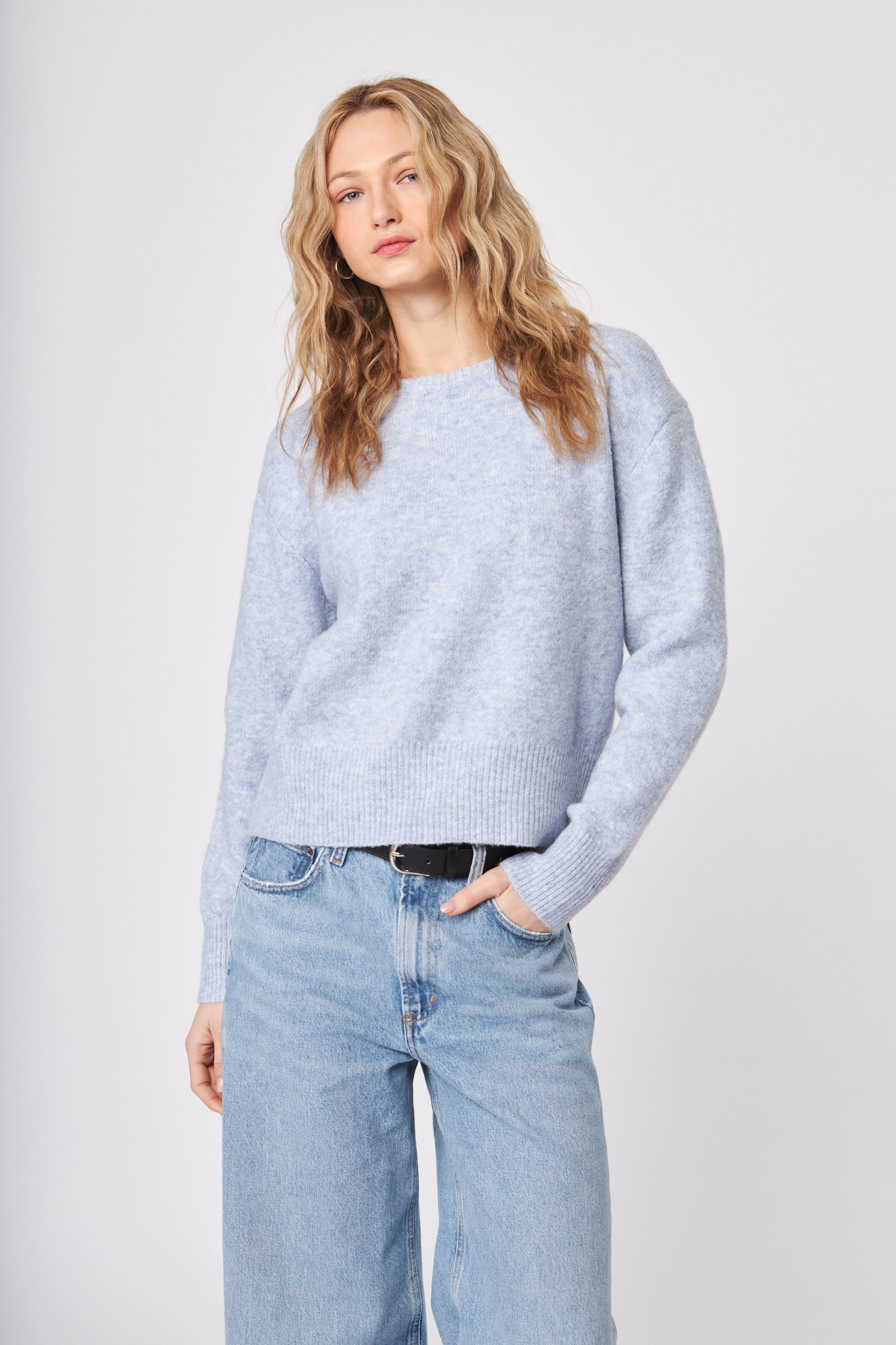 WILFRED SWEATER - CHAMBRAY
