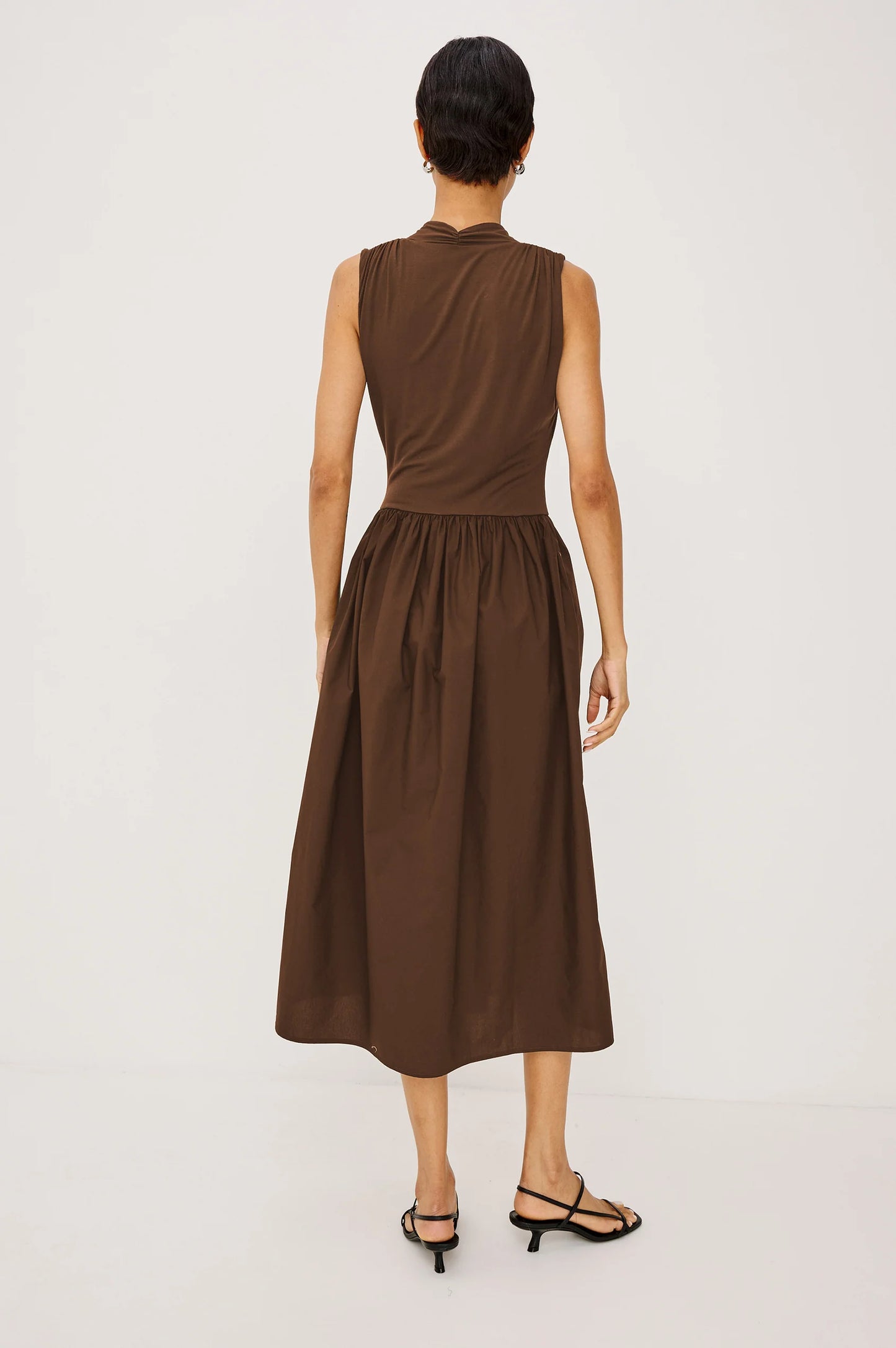 WINNIE DRESS - ESPRESSO