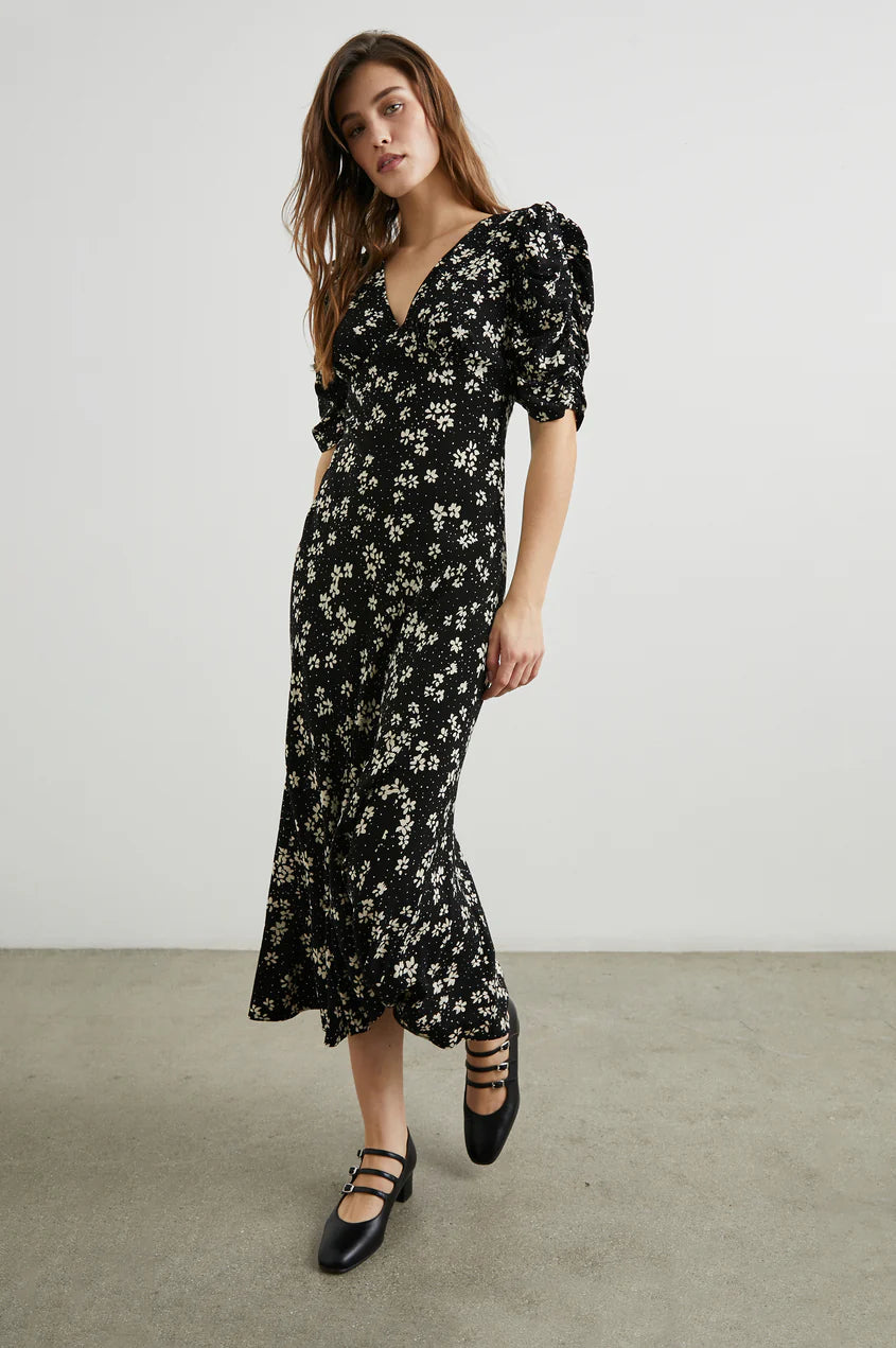 ZARIAH DRESS - NOIR FLORAL