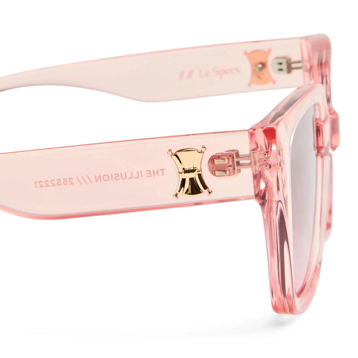 THE ILLUSION SUNGLASSES - FRENCH ROSE