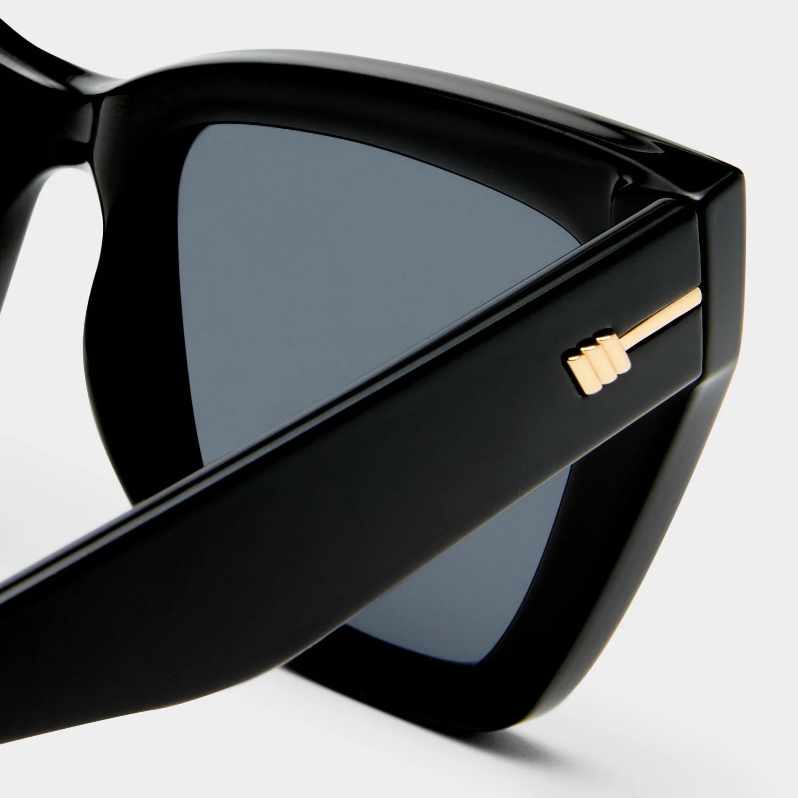 LE COEUR SUNGLASSES - BLACK POLARISED