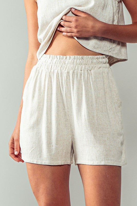 ANNIE LINEN SHORT