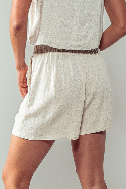 ANNIE LINEN SHORT