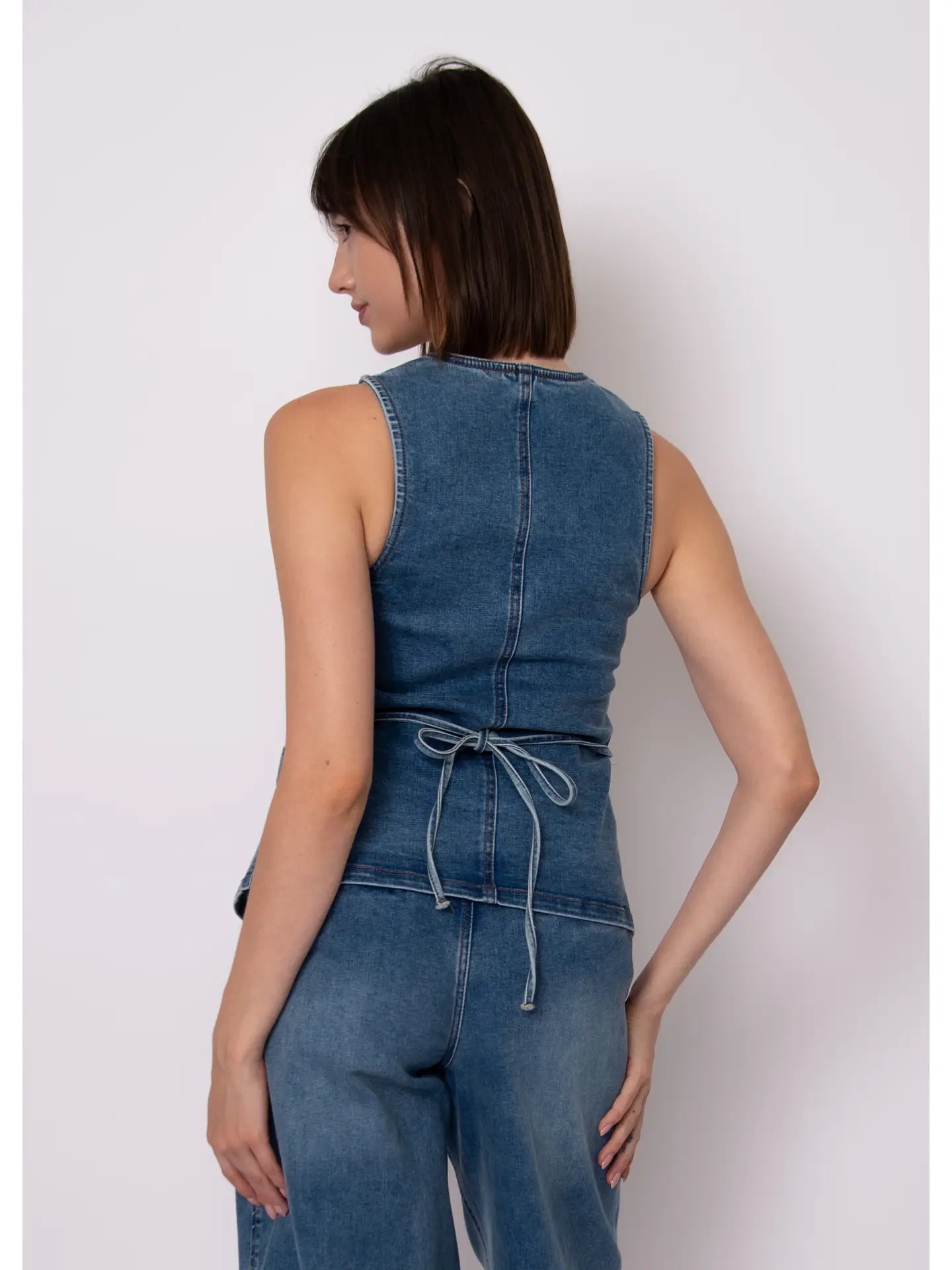 VESTA DENIM VEST