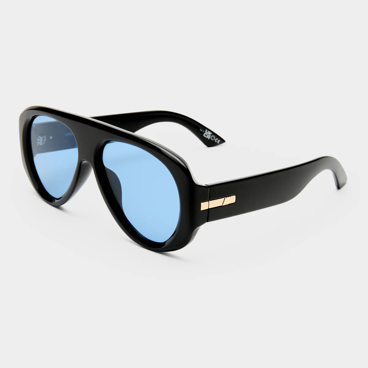 DREAM BOAT SUNGLASSES - BLACK BLUE