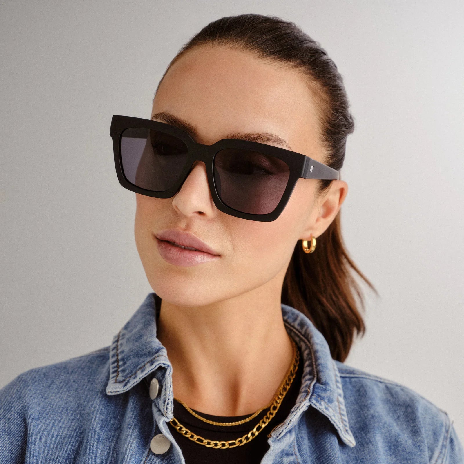 WEEKEND RIOT SUNGLASSES - MATTE BLACK POLARIZED