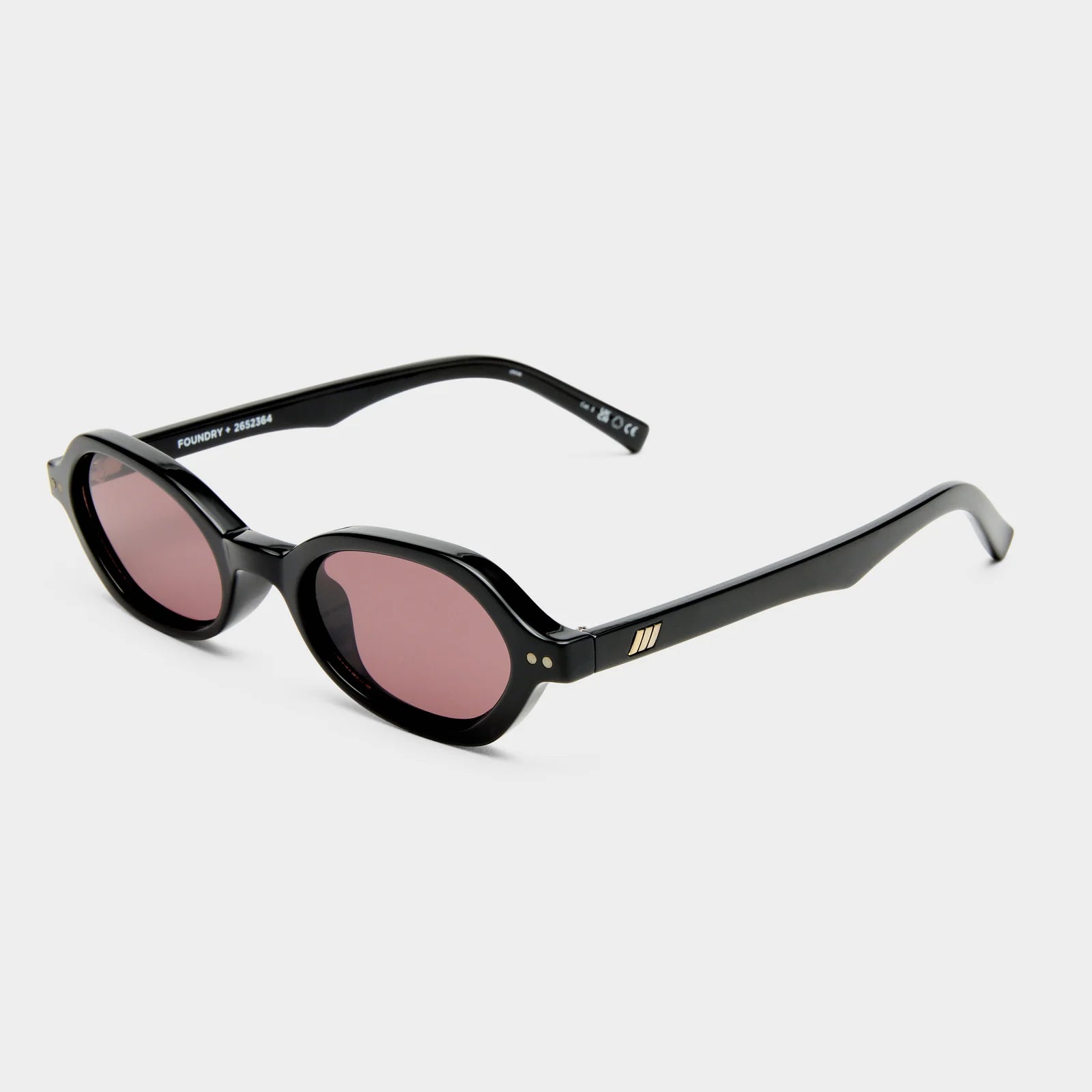 FOUNDRY+ SUNGLASSES - BLACK SMOKE