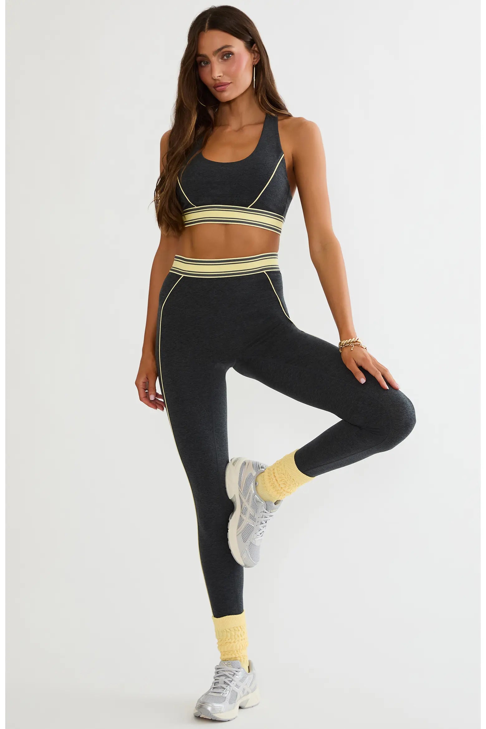 TIERNEY LEGGING - BUTTER GRAY