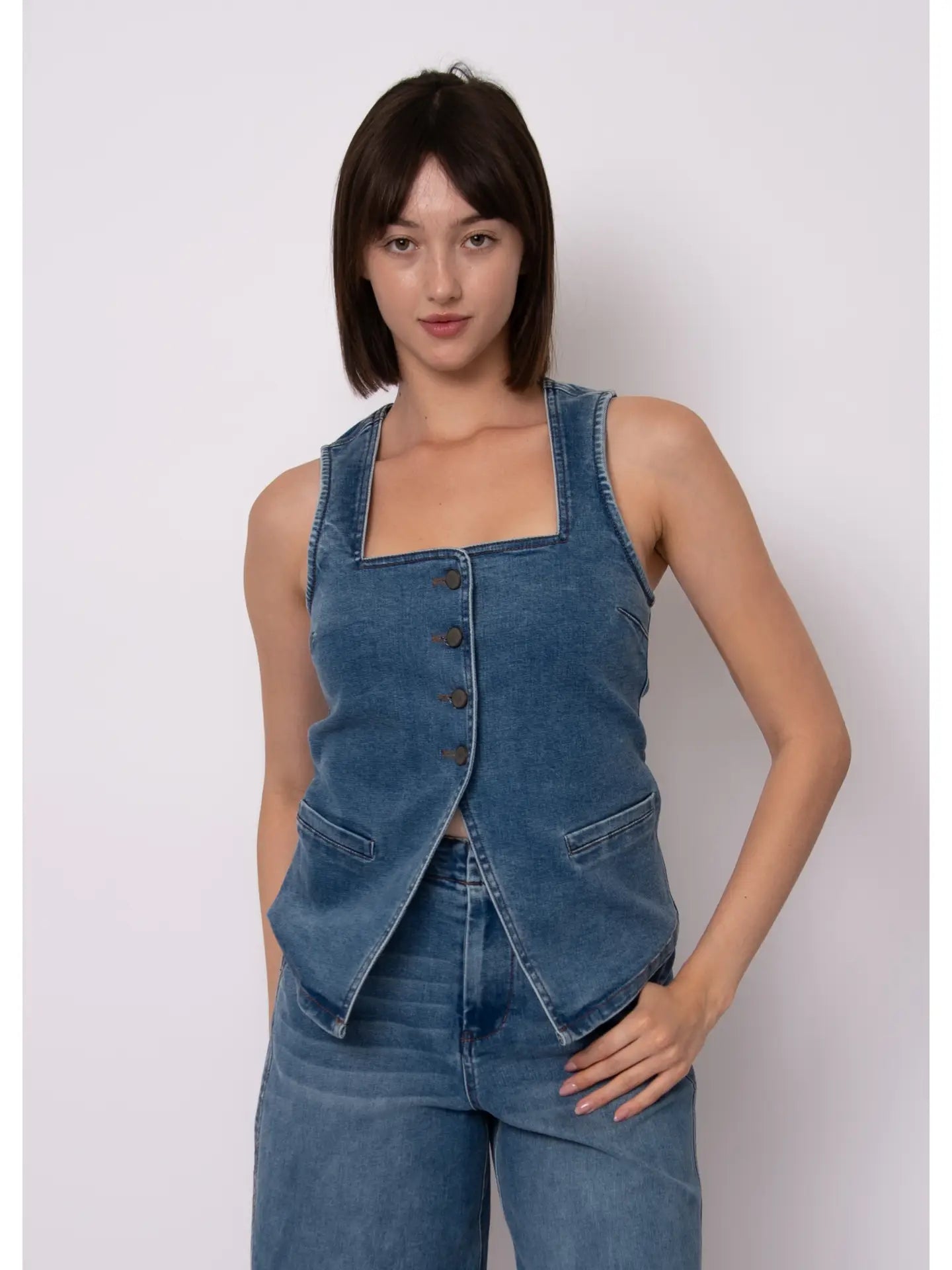 VESTA DENIM VEST