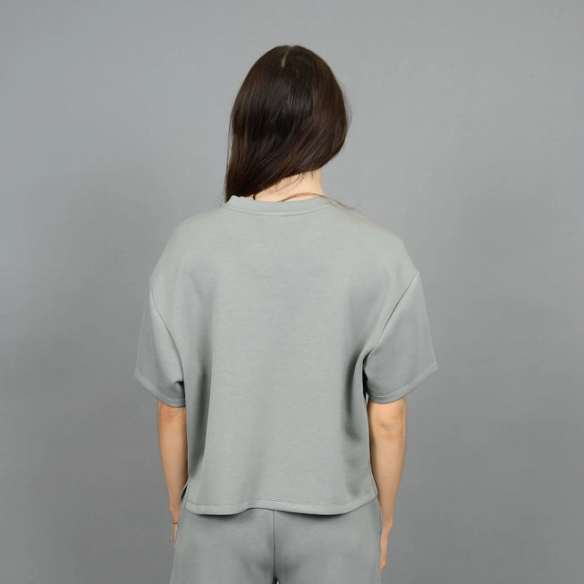 TESS KNIT TEE -  SAGE