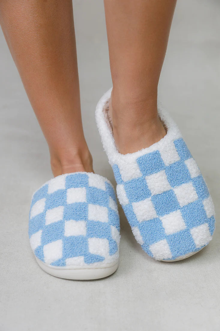 CHECKERS SLIPPERS