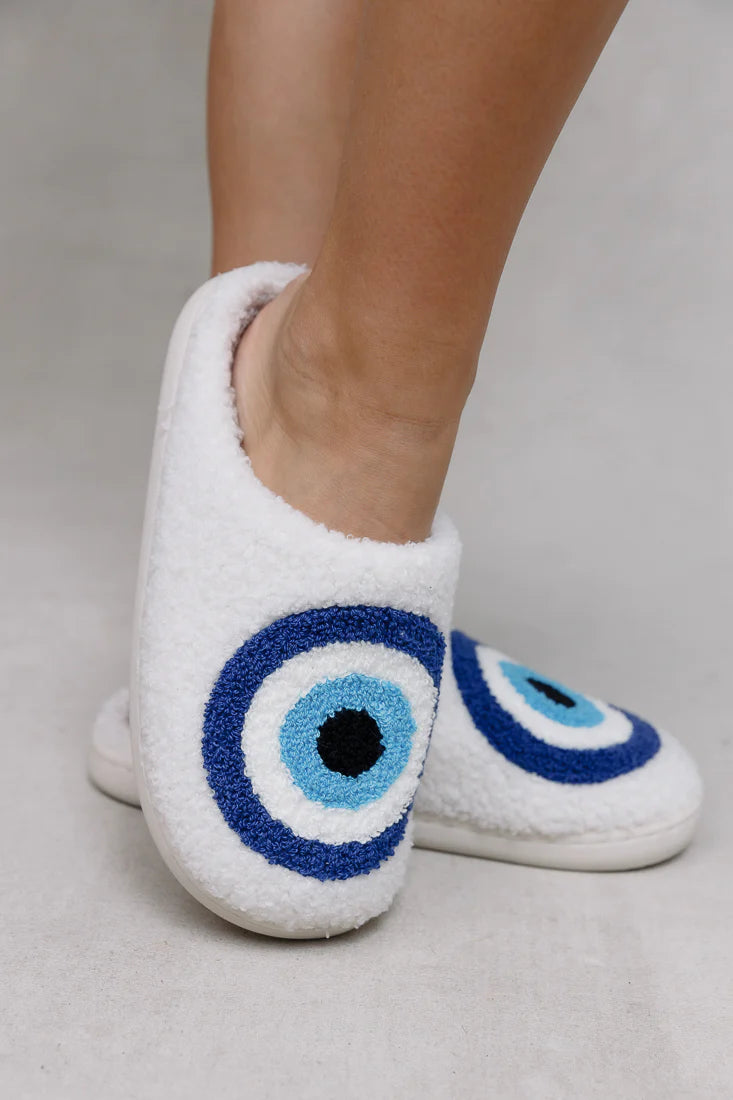 EVIL EYE SLIPPERS