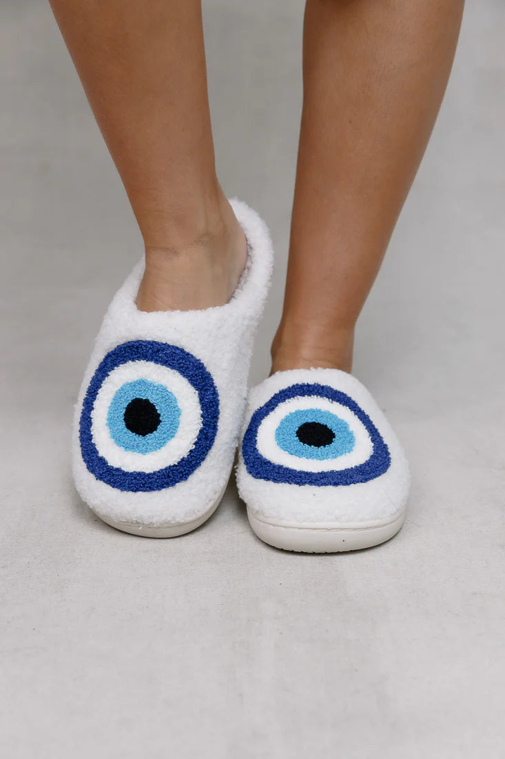 EVIL EYE SLIPPERS