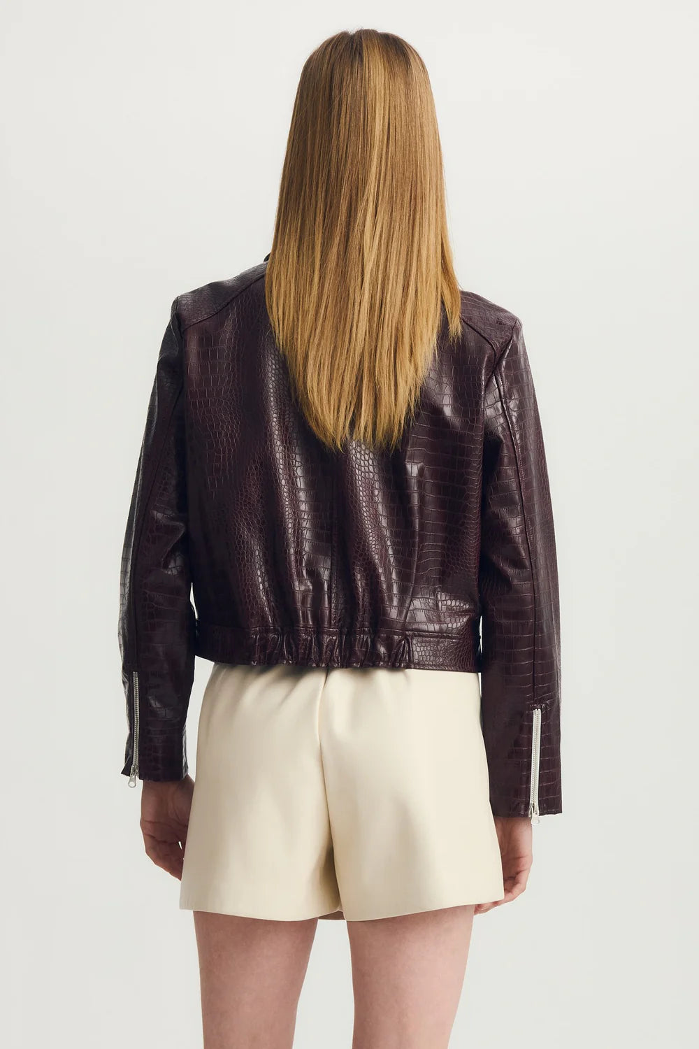 SLOANE JACKET - BURGUNDY