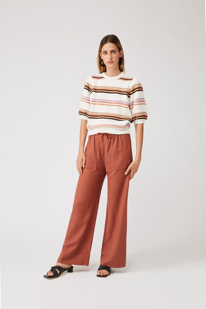 PANACO SWEATER - TERRACOTTA