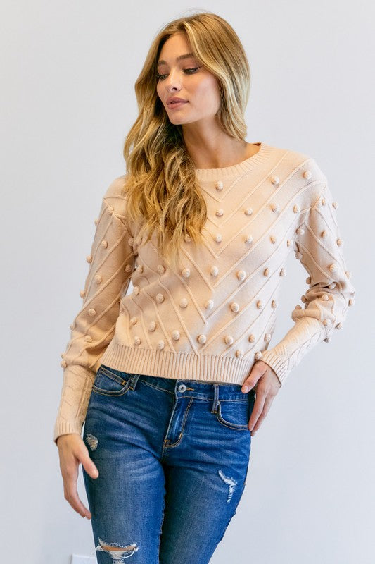 MADRID SWEATER - TAUPE