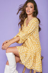 VICKIE DRESS - YELLOW