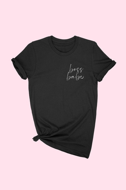 BOSS BABE TEE - BLACK