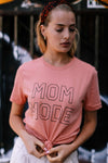 MOM MODE TEE - CORAL