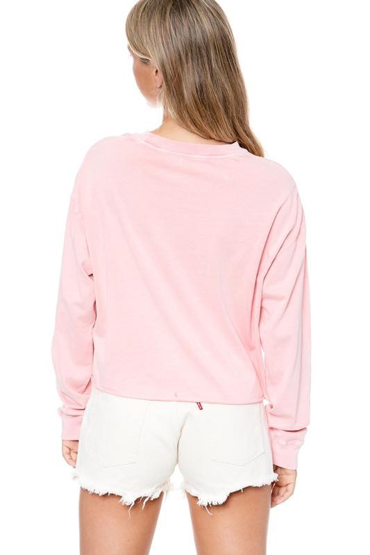 DREAM ON DREAMER SWEATER - PEACH