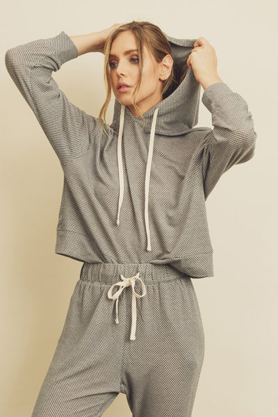 MINI HOUNDSTOOTH TRACKSUIT