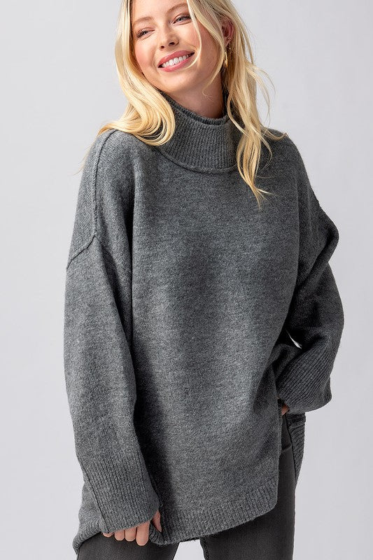 DEMI SWEATER - CHARCOAL