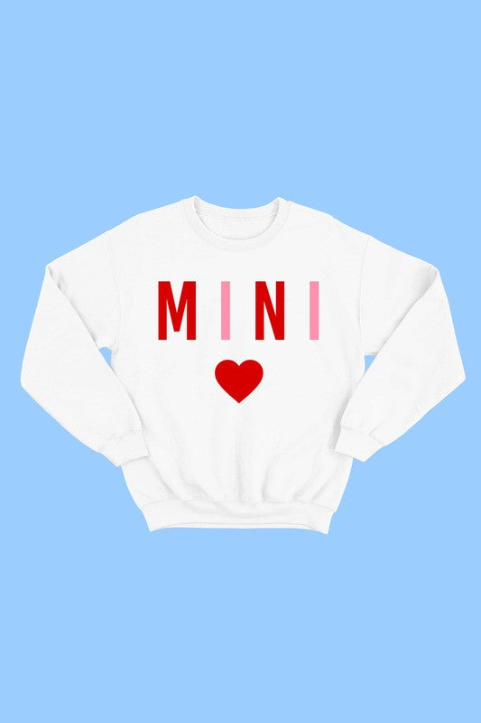 MINI HEART TODDLER SWEATER