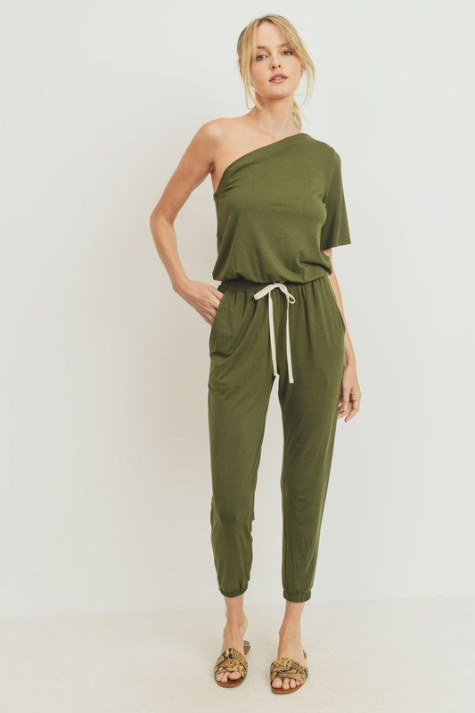 JESS JUMPSUIT - OLIVE