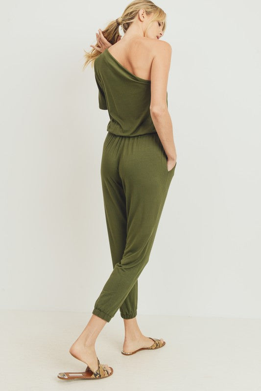 JESS JUMPSUIT - OLIVE