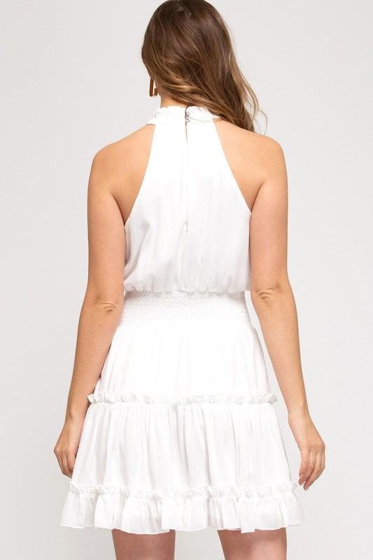 LANA DRESS -  WHITE