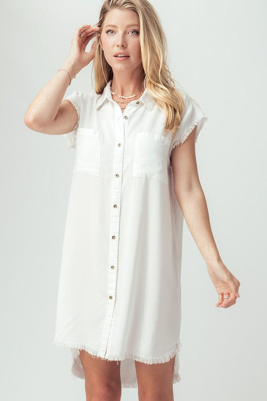 WANDA DRESS - WHITE