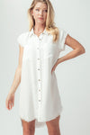 WANDA DRESS - WHITE