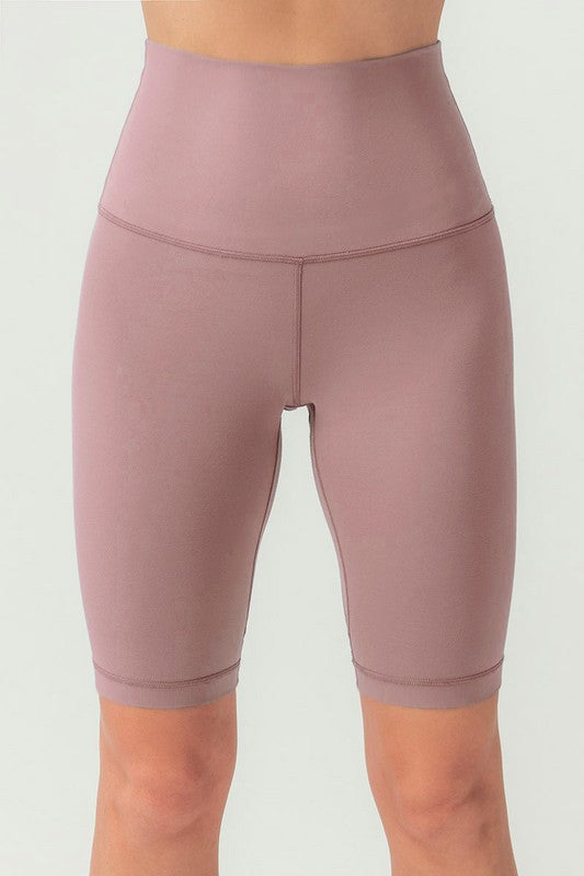 LISA BIKER SHORT - MAUVE