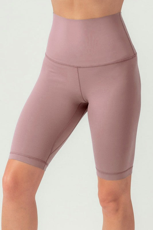 LISA BIKER SHORT - MAUVE