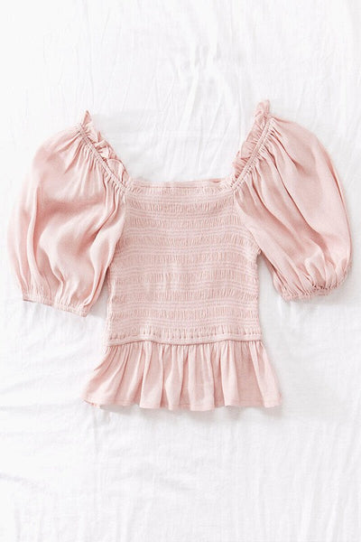 TERRY TOP -  PINK
