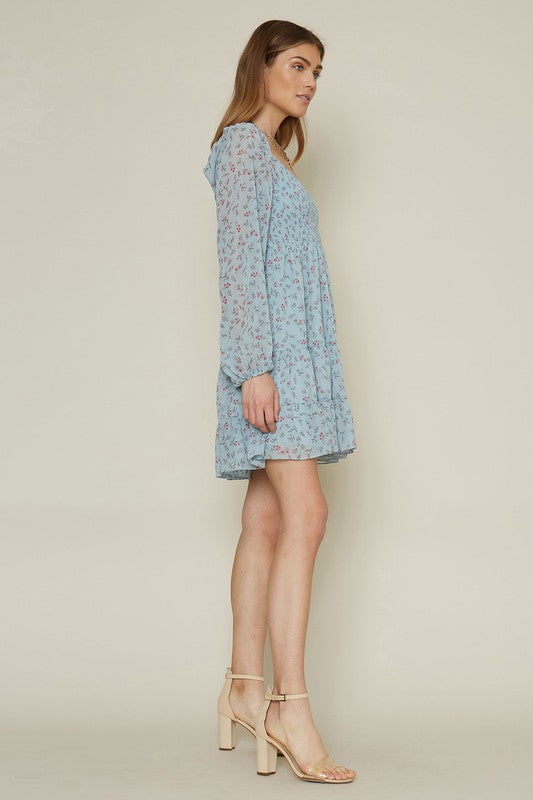 ZARA DRESS - BLUE