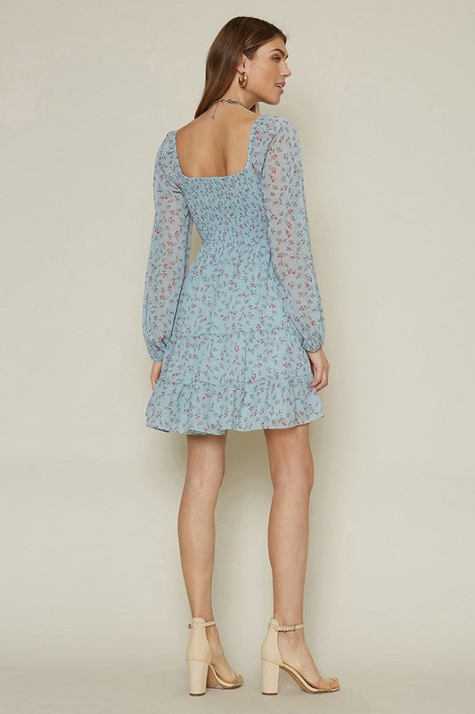 ZARA DRESS - BLUE