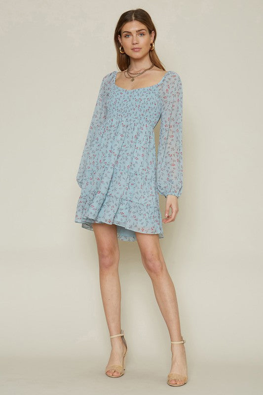 ZARA DRESS - BLUE