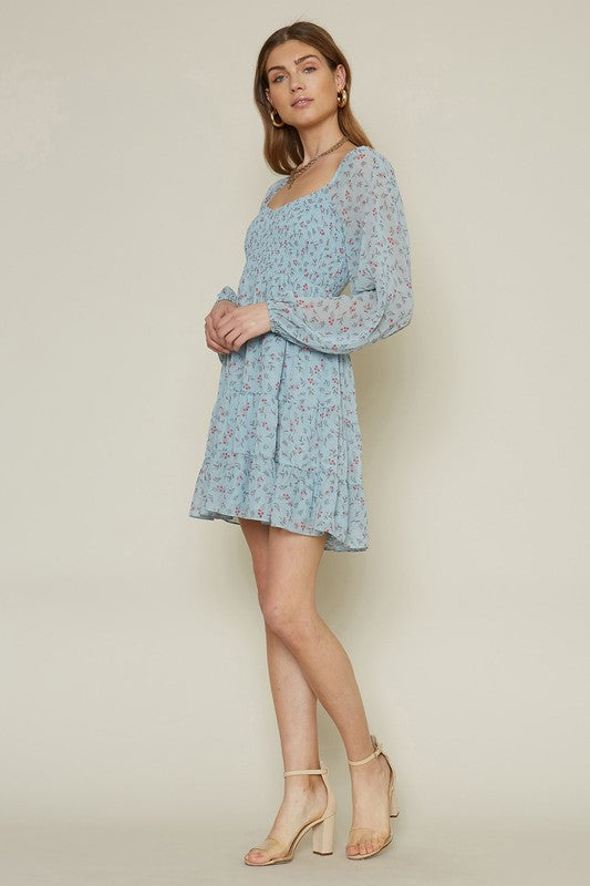 ZARA DRESS - BLUE