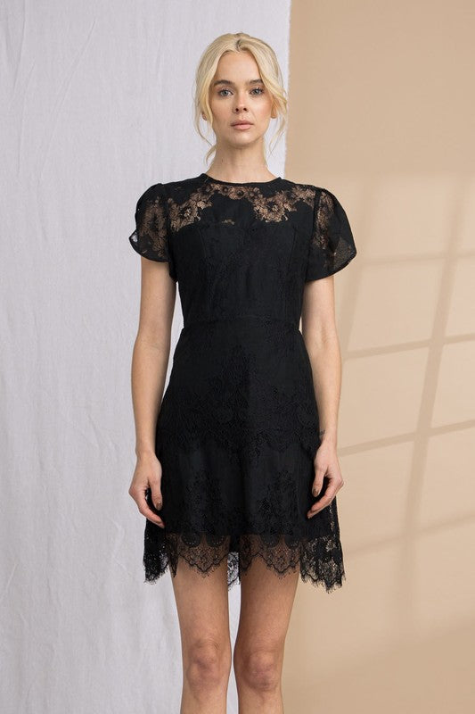 TRACIE DRESS - BLACK