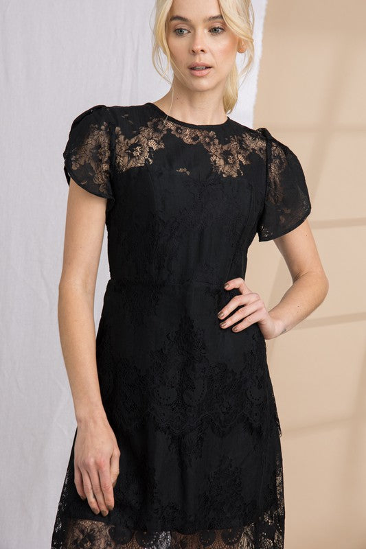 TRACIE DRESS - BLACK