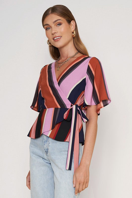 FRESNO SURPLICE TOP