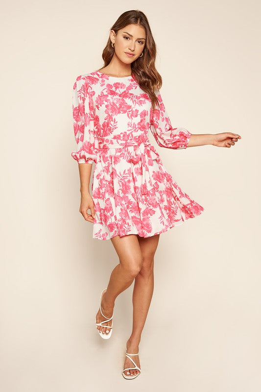 ANTOINETTE FLORAL DRESS