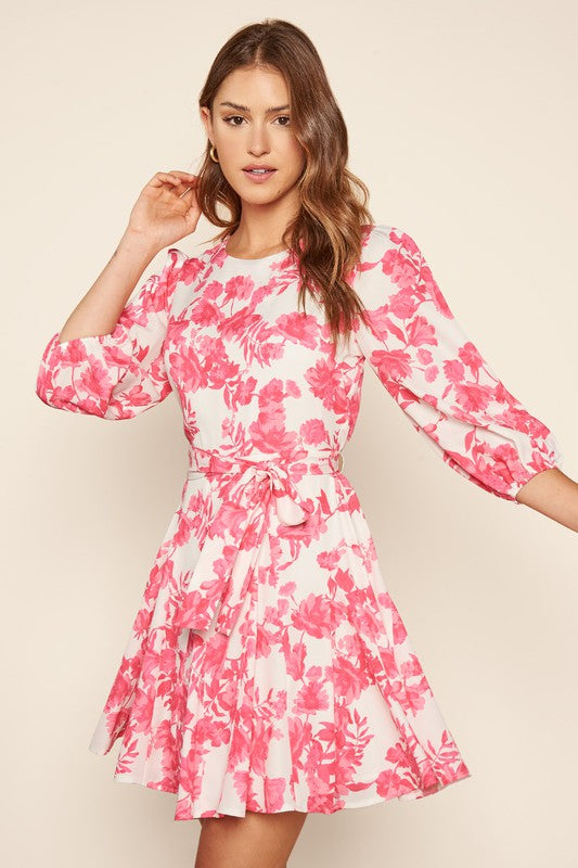 ANTOINETTE FLORAL DRESS