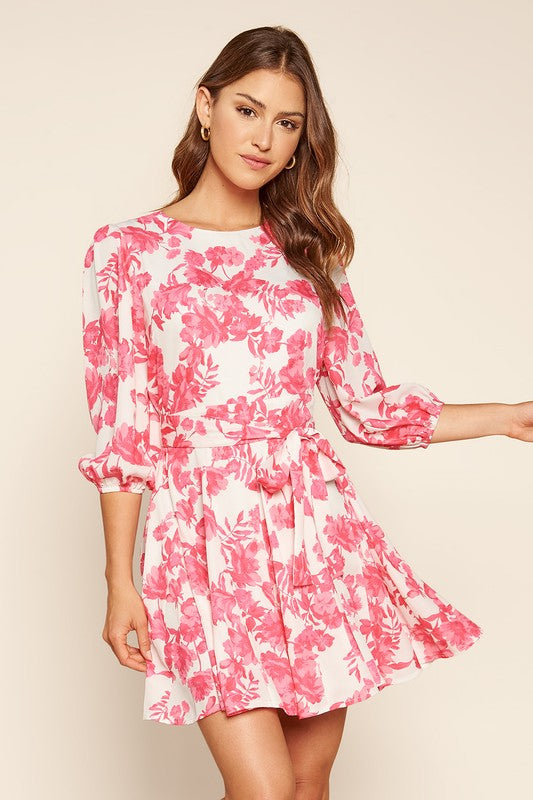 ANTOINETTE FLORAL DRESS