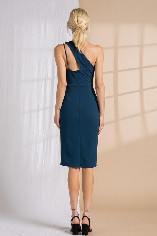 VOLOS DRESS - TEAL