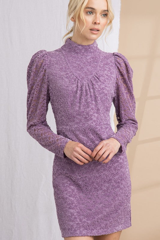 ODETTE DRESS - LAVENDER