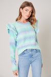 WHIMSY RUFFLE SWEATER