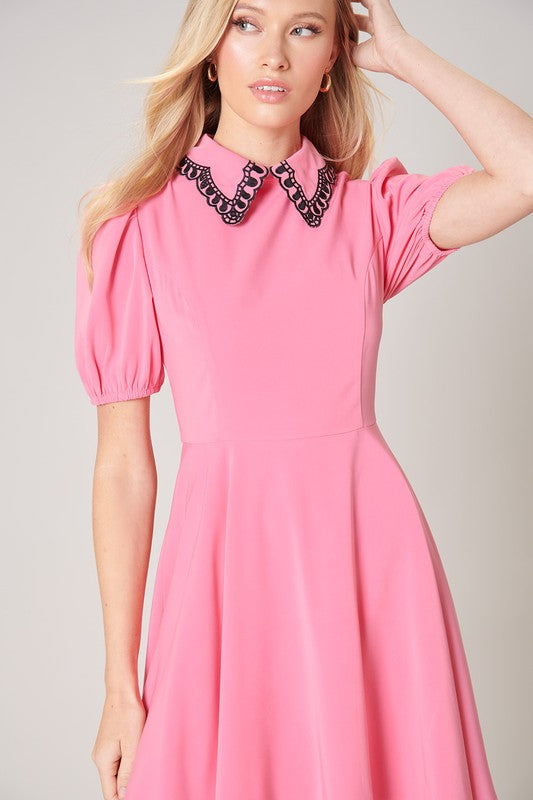 THINK PINK MINI DRESS