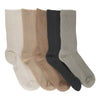 SOFT COTTON RIBBED SOCKS (VARIOUS COLOURS)